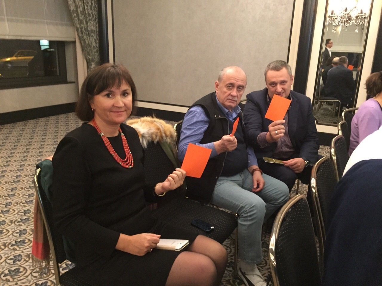 Alexei Pavlenko and Irina Mazur participated in the DGOI Board elections